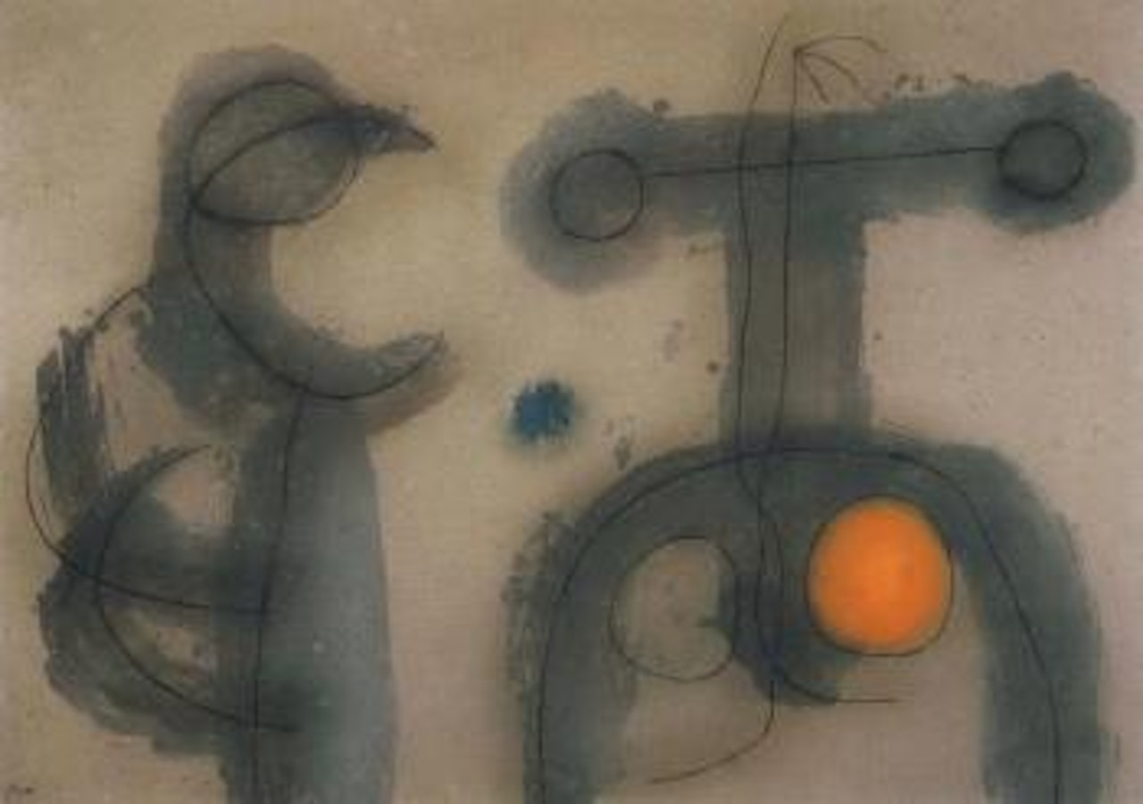 Deux personnages by Joan Miró