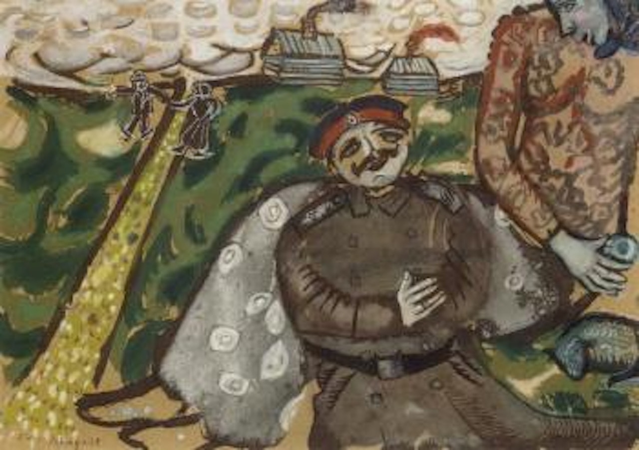 Soldat by Marc Chagall