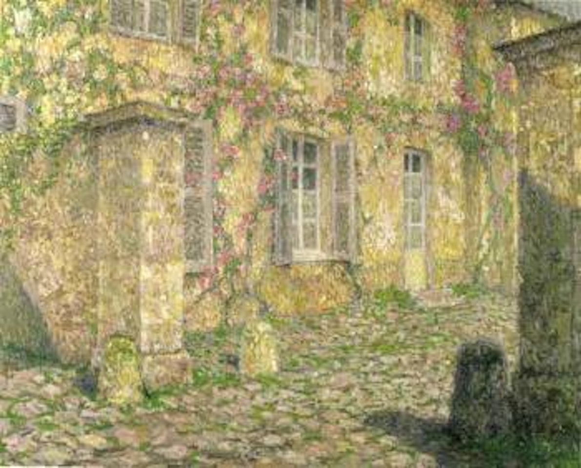 Maison aux roses by Henri Le Sidaner