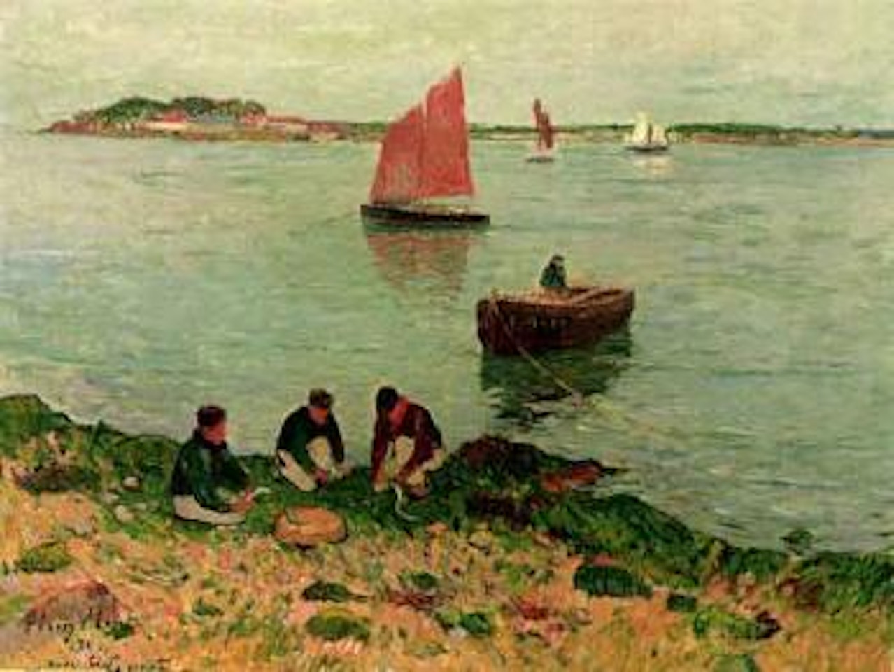 Rade de Lorient by Henry Moret