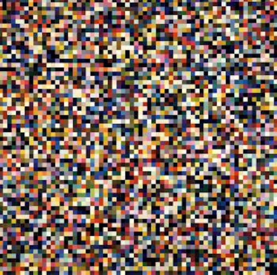 4096 Farben by Gerhard Richter