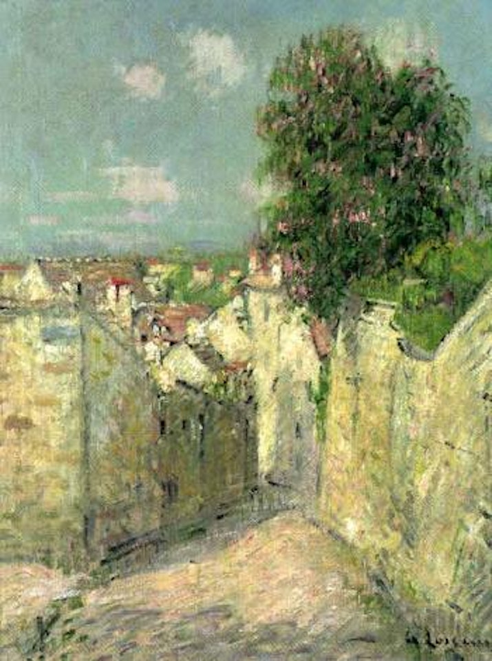 Marronnier de la sous prefecture, Pontoise by Gustave Loiseau
