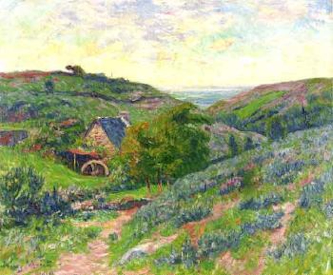 Moulin a Doualan - Finistere by Henry Moret