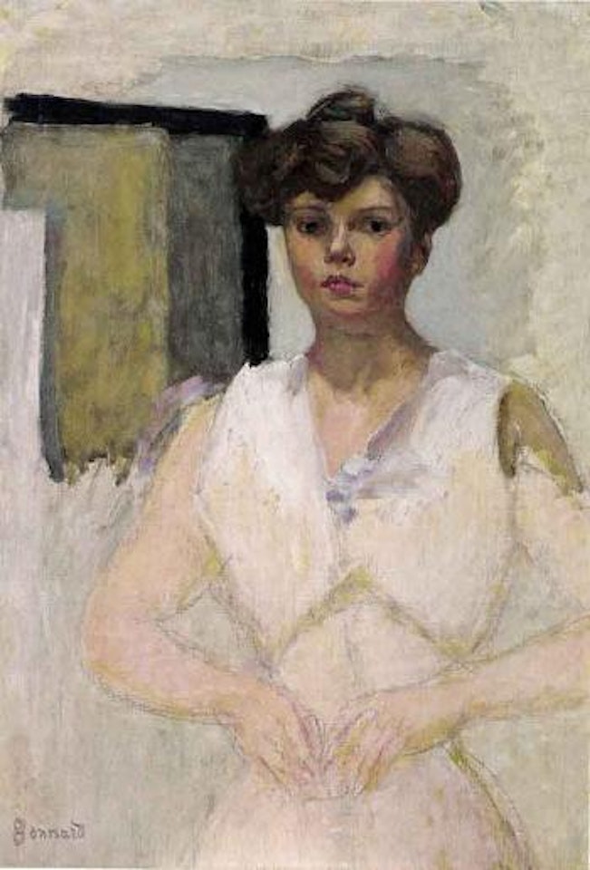 Femme s'habillant by Pierre Bonnard