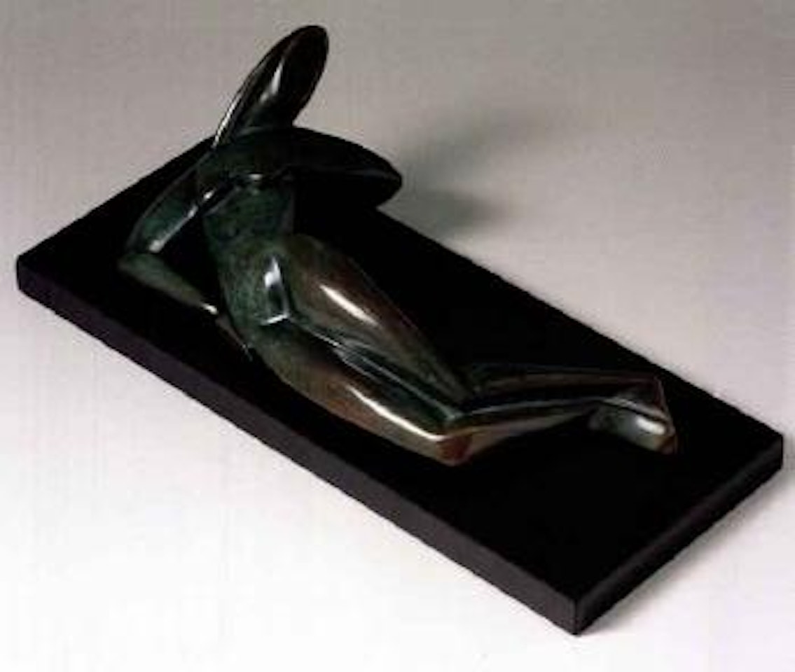Small reclining figure by Alexander Archipenko