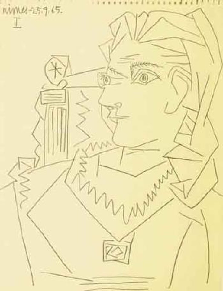 Tete de femme by Pablo Picasso