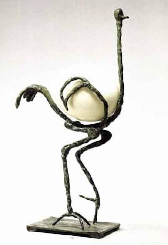 Ostrich by Diego Giacometti