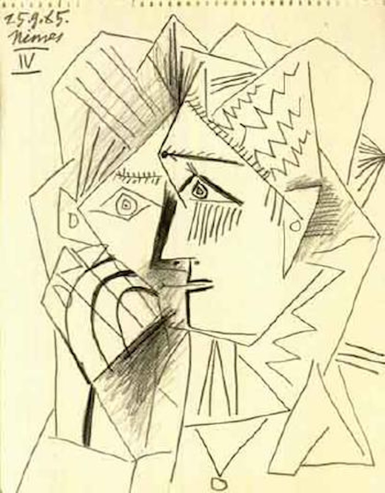 Tete de femme by Pablo Picasso