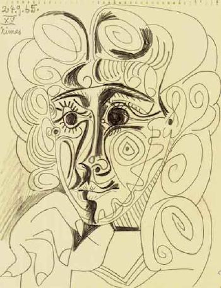 Tete de femme by Pablo Picasso