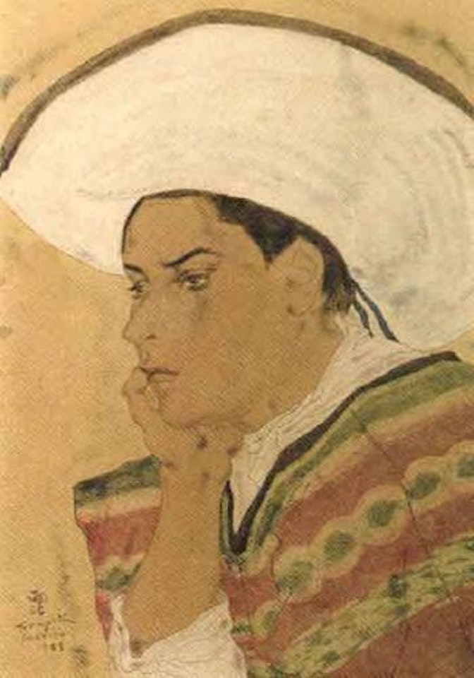 Jeune Mexicain by Leonard Tsuguharu Foujita