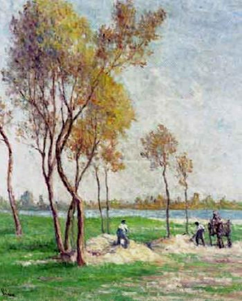 Saint-Ay, paysage by Maximilien Luce