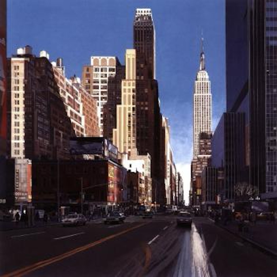 34th Street - Manhattan looking east by Richard Estes