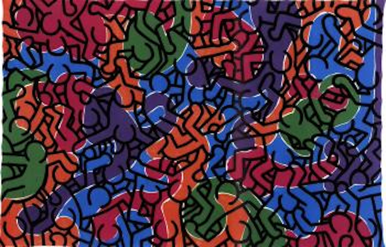 Untitled - People by Keith Haring