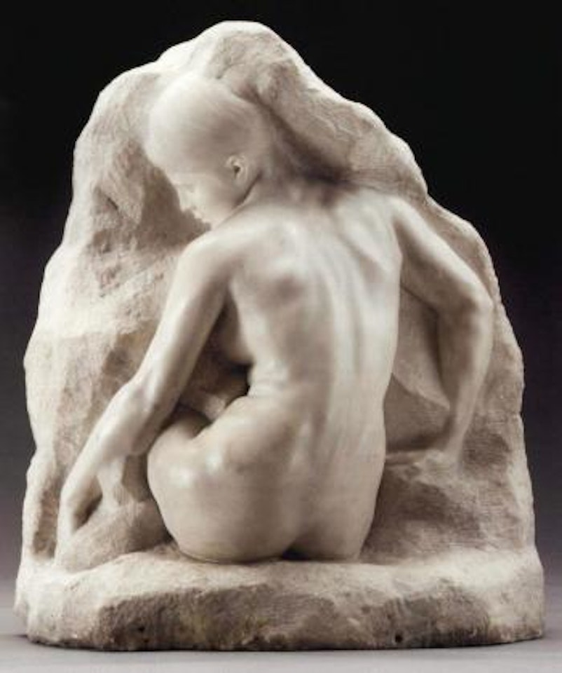 Figure of a femal nude by Alfred Boucher
