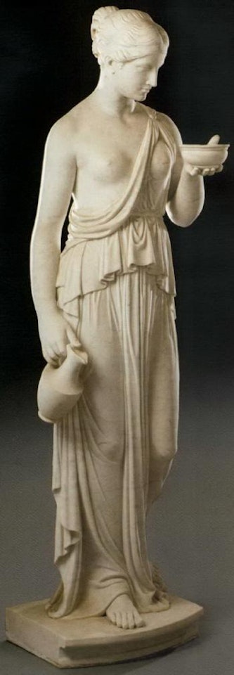 Figure of Hebe by Italian School
