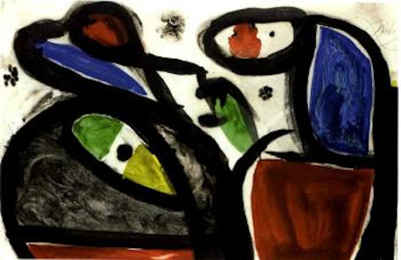 Untitled, from l'issue derobee by Joan Miró