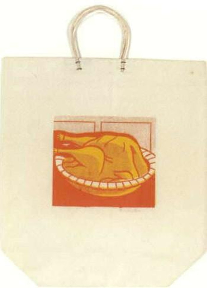 Turkey shopping bag by Roy Lichtenstein