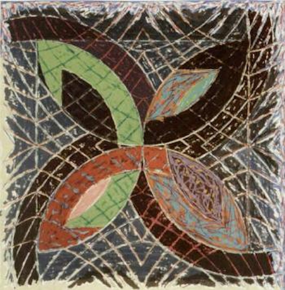 Polar co-ordinates by Frank Stella