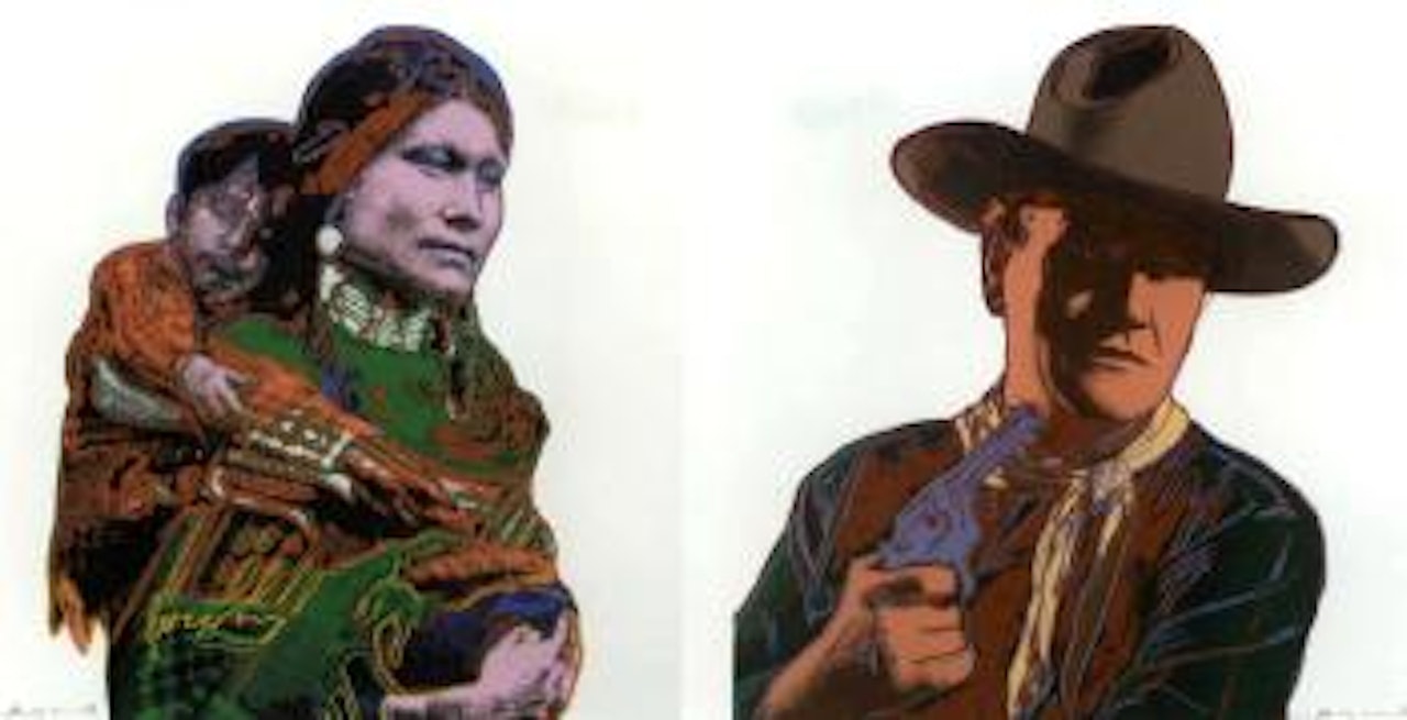Cowboys and Indians by Andy Warhol