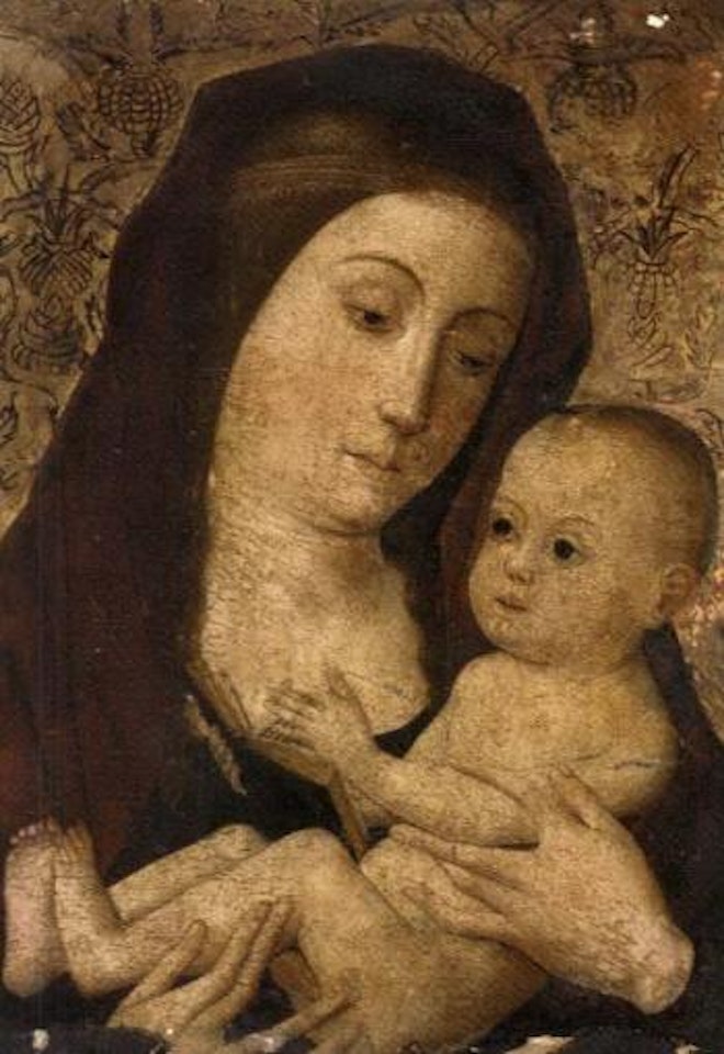 Madonna and Child by Spanish School