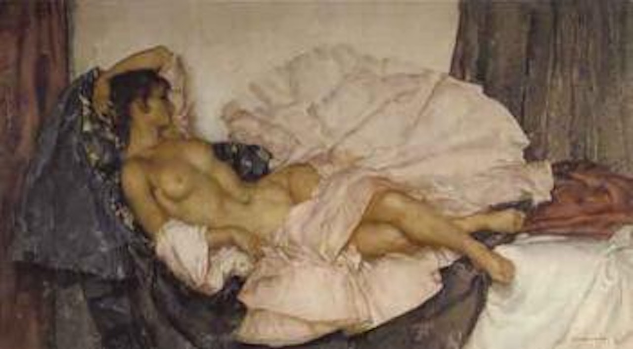 Reclining nude by William Russell Flint