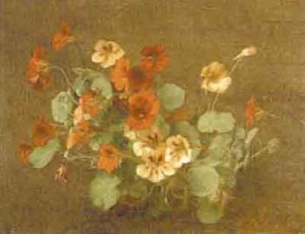 Nasturtiums by Victoria Fantin-Latour
