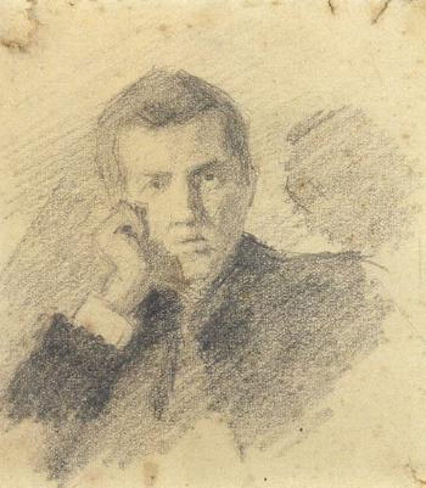 Study of a man, bust-length by John Butler Yeats
