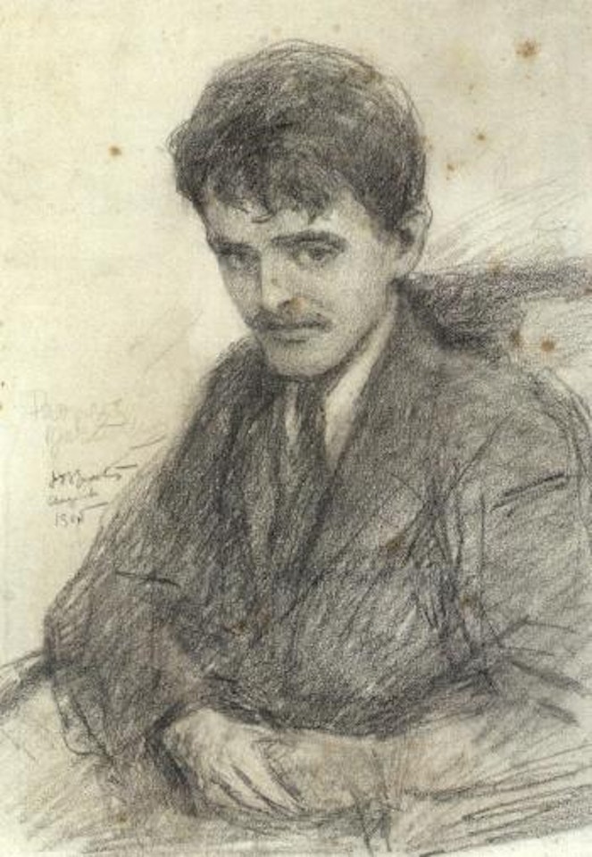 Portrait of a man by John Butler Yeats