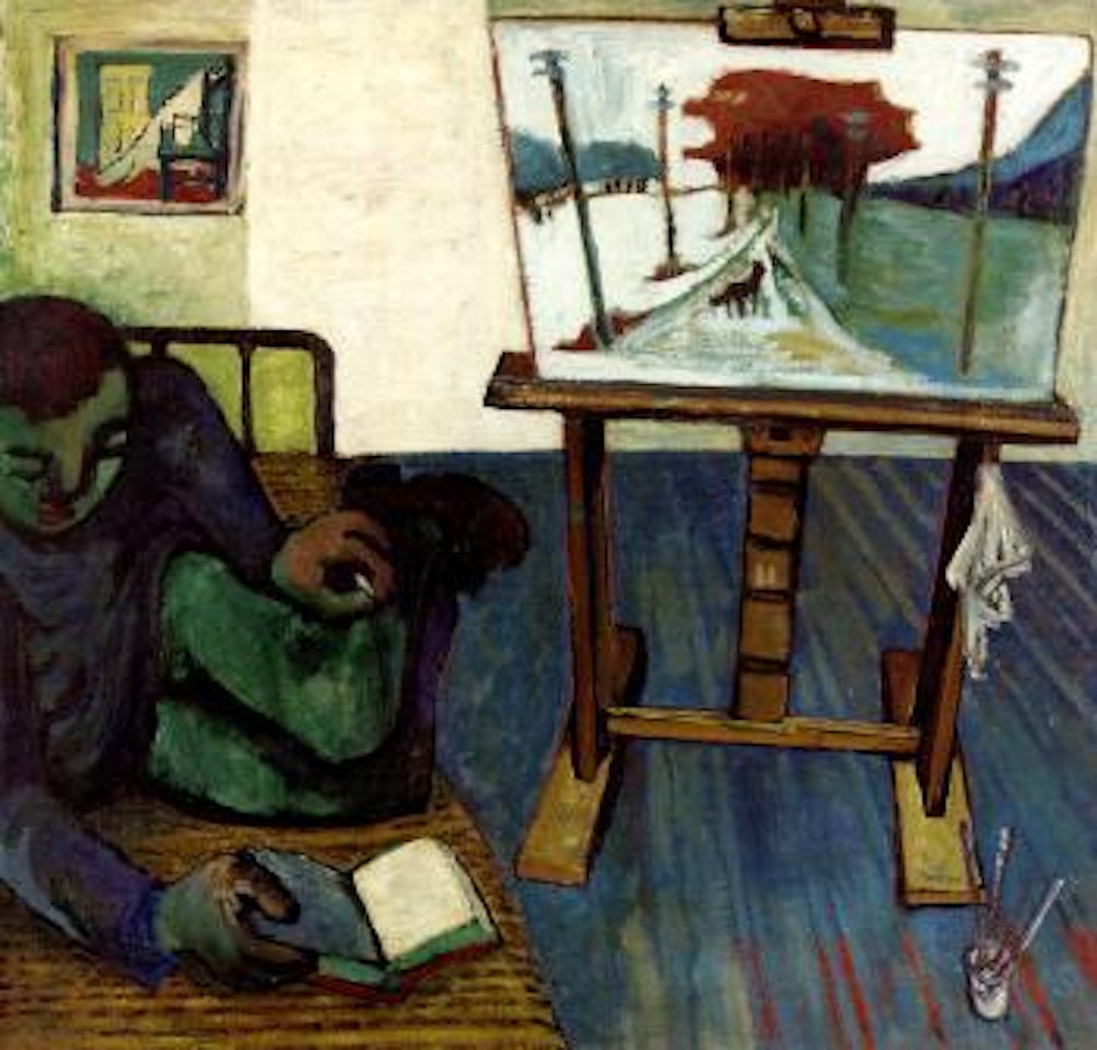 Artist's studio, Abbey Road by Gerard Dillon