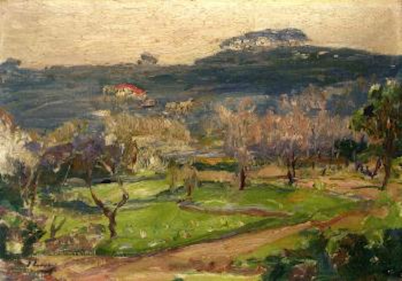 A Moorish Garden, Tangier by John Lavery