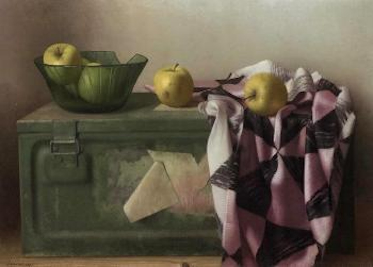 Still life with sea chest by Patrick Hennessey