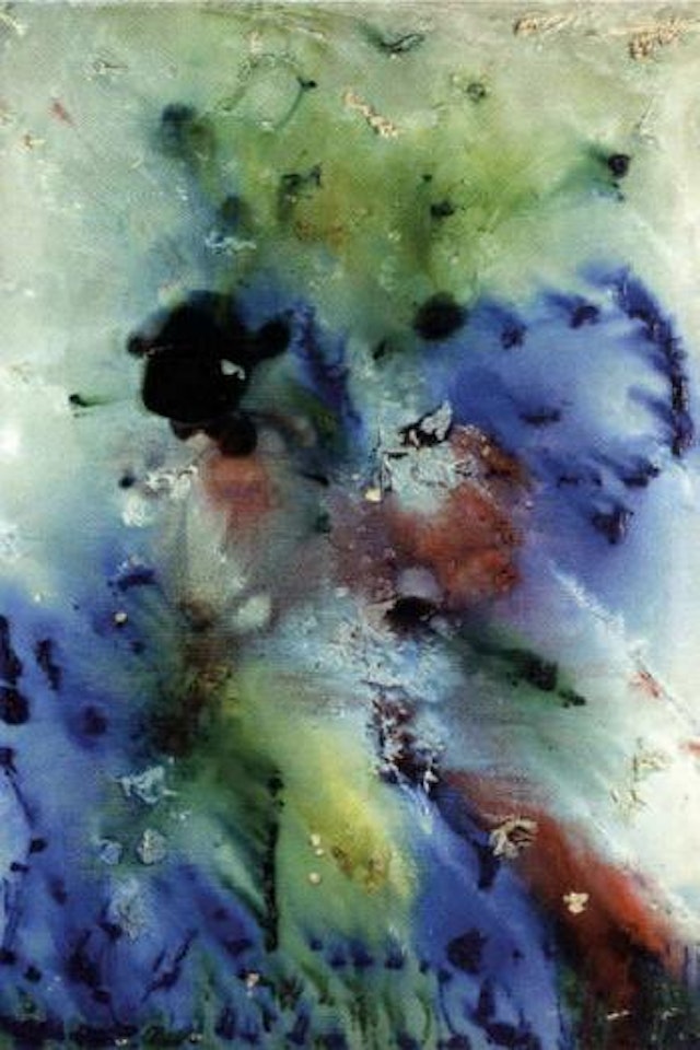 Splashes of blue by Thanos Tsingos