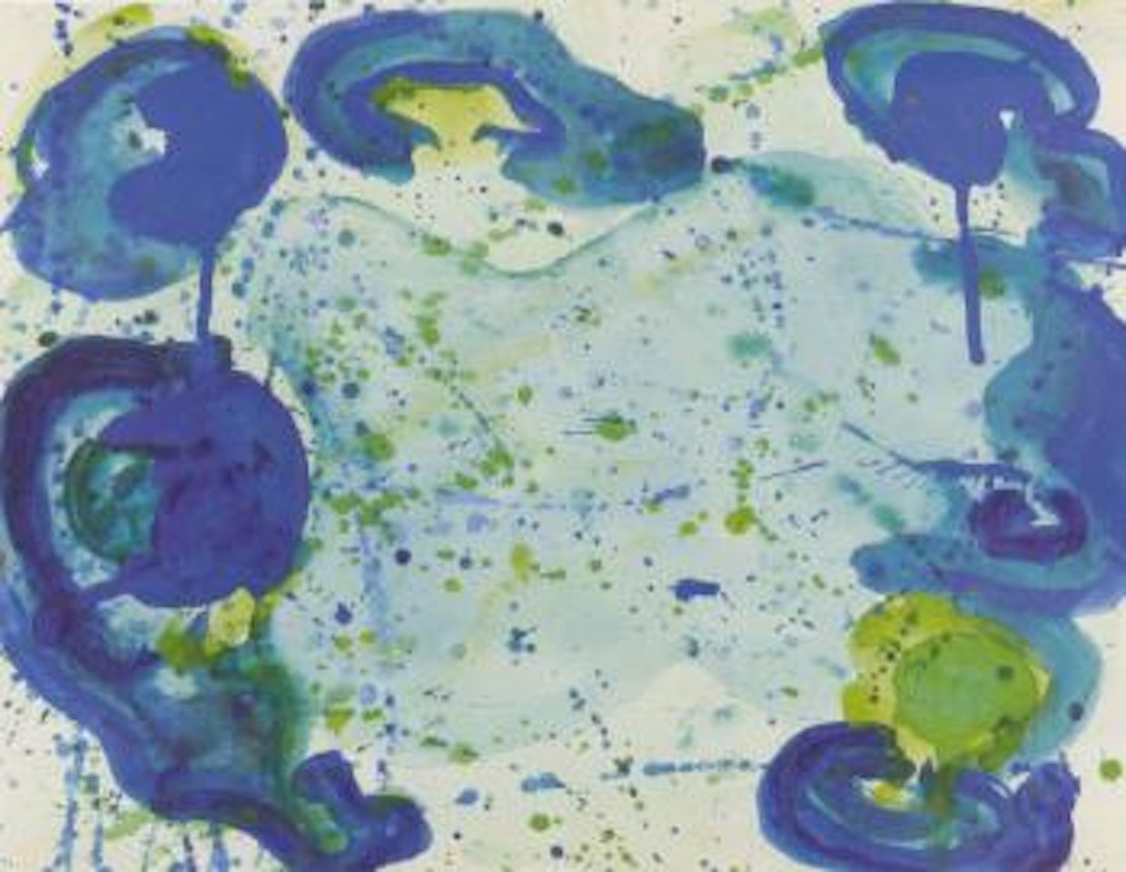 Untitled by Sam Francis