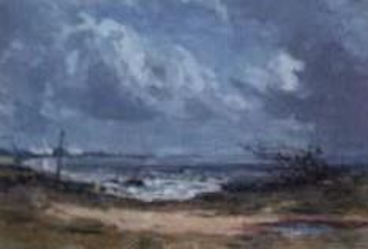 View of Gorleston from Hopton Beach by Campbell Mellon
