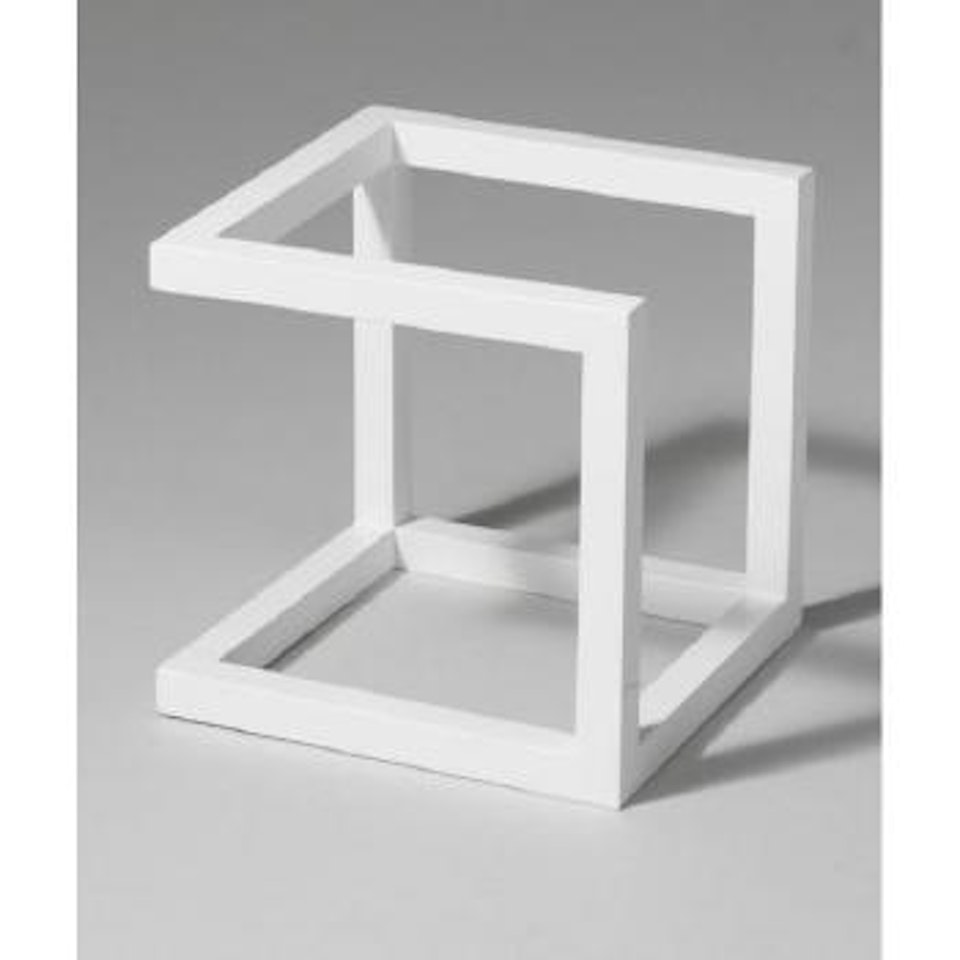 Incomplete open cube 10 / 4 by Sol LeWitt