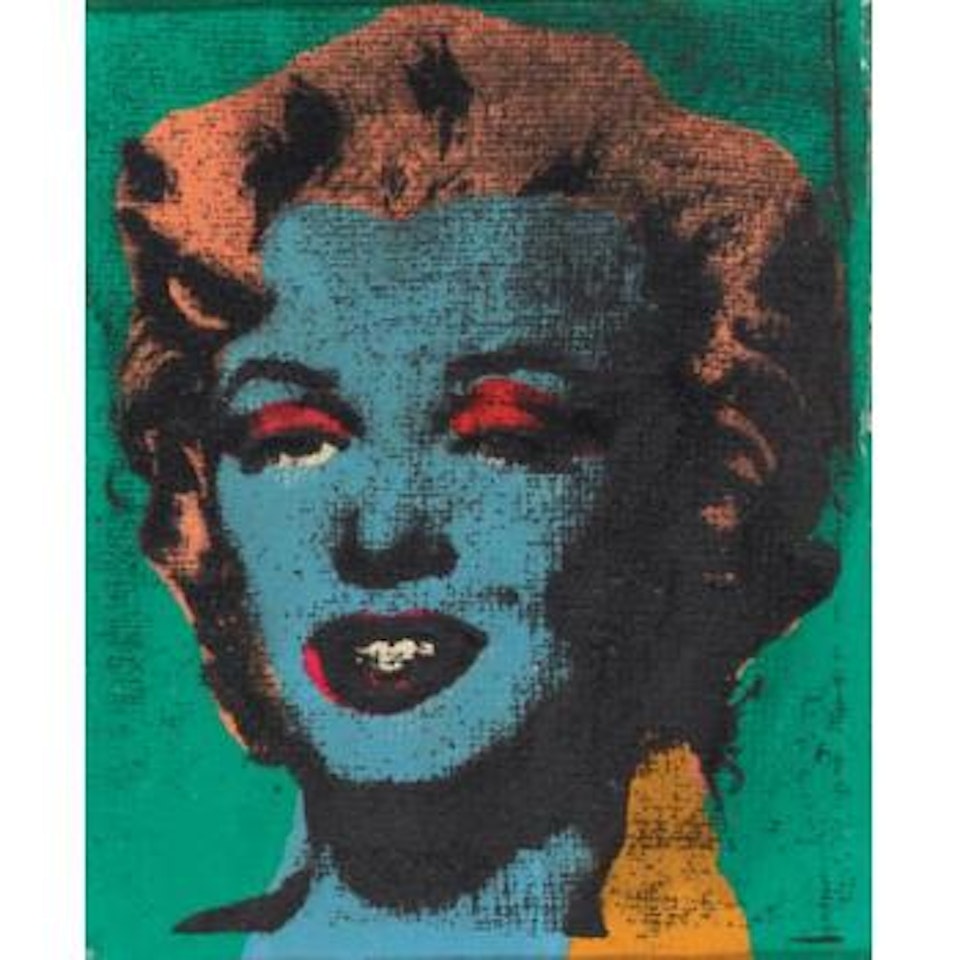 Blue Marilyn by Richard Pettibone