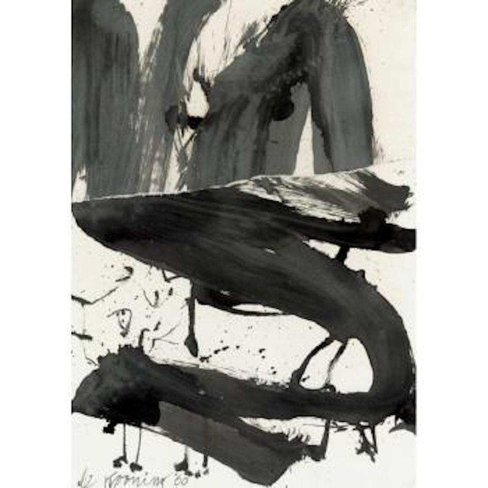 Black and white - Rome by Willem de Kooning