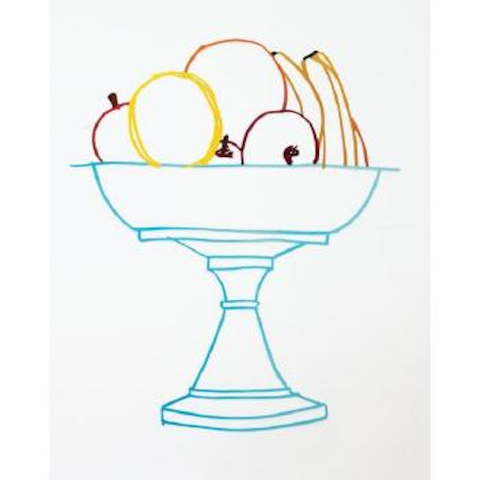Compote with fruit - Colour Variant 1 by Tom Wesselmann