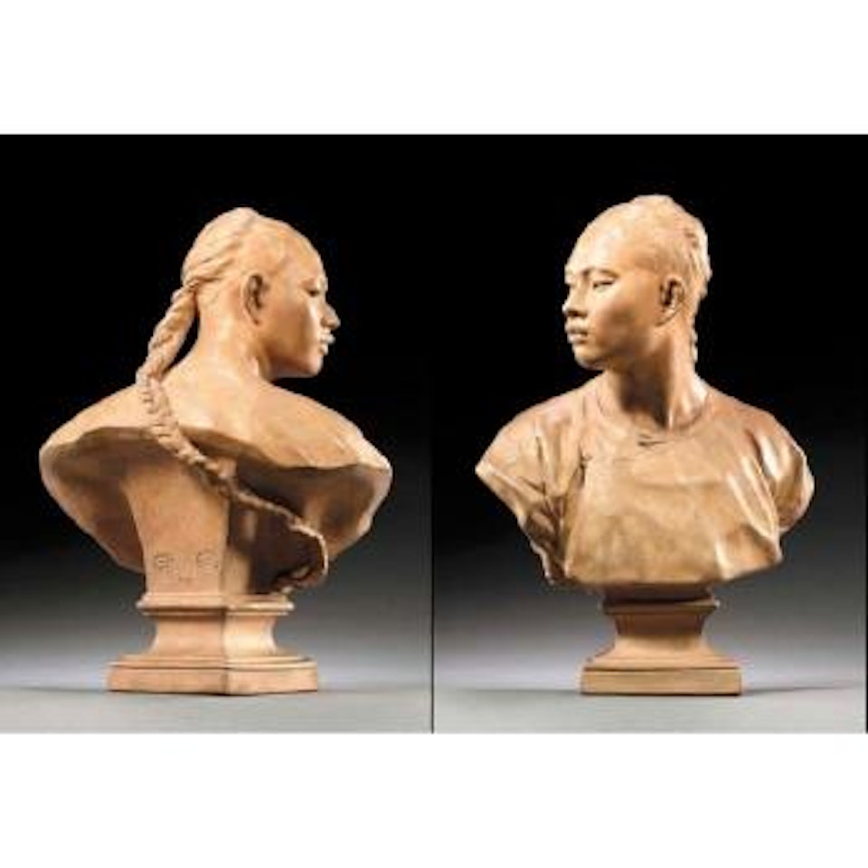 Bust of a Chinaman by Jean-Baptiste Carpeaux