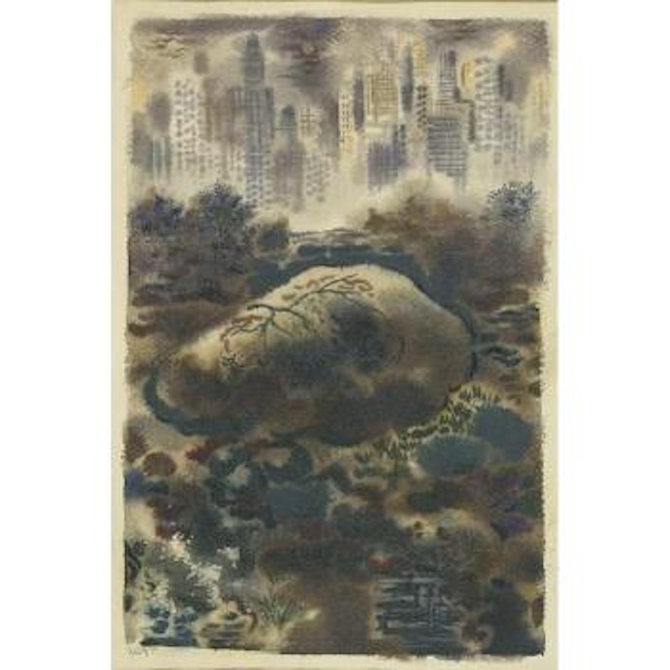 Central Park by George Grosz