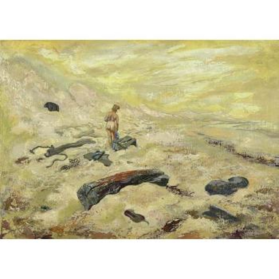 After a swim, Wellfleet by George Grosz