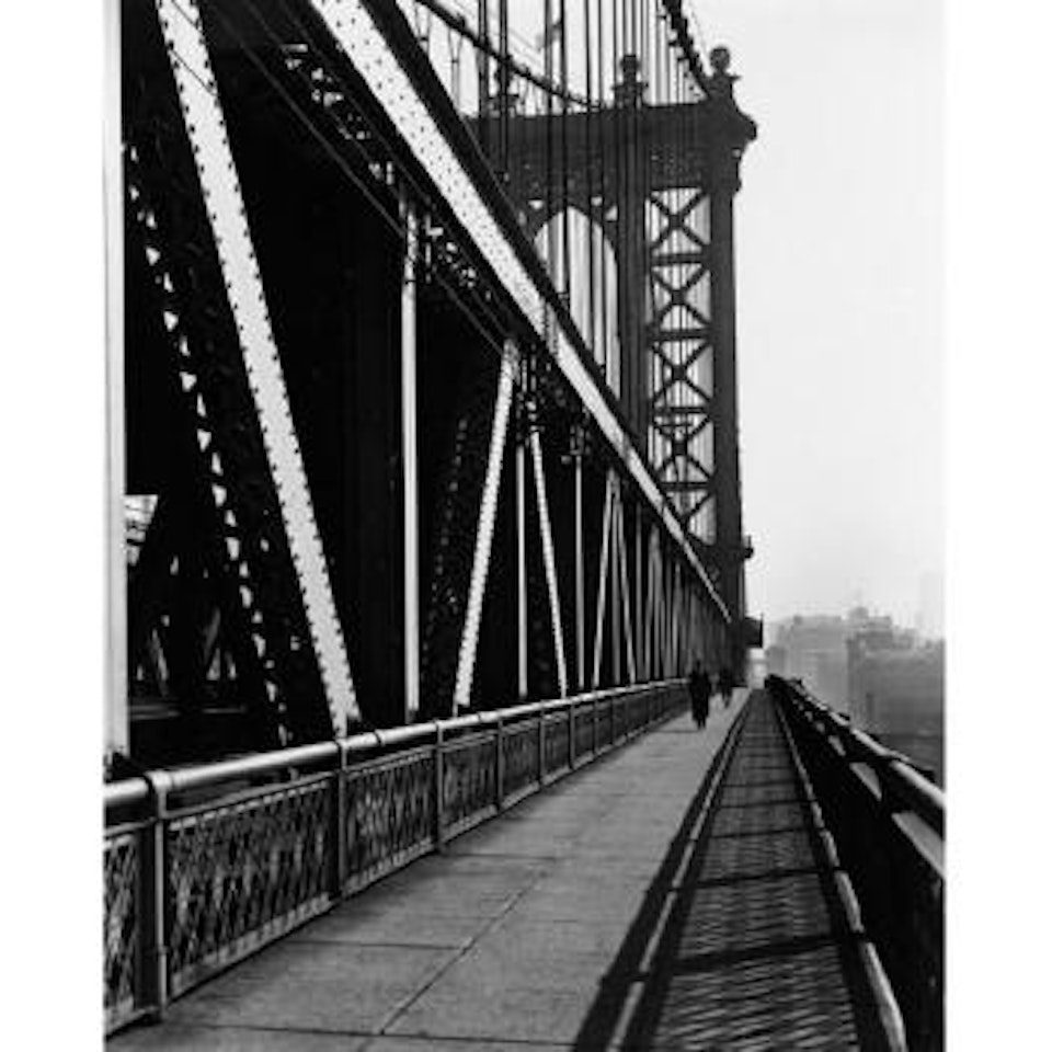 Manhattan bridge by Berenice Abbott