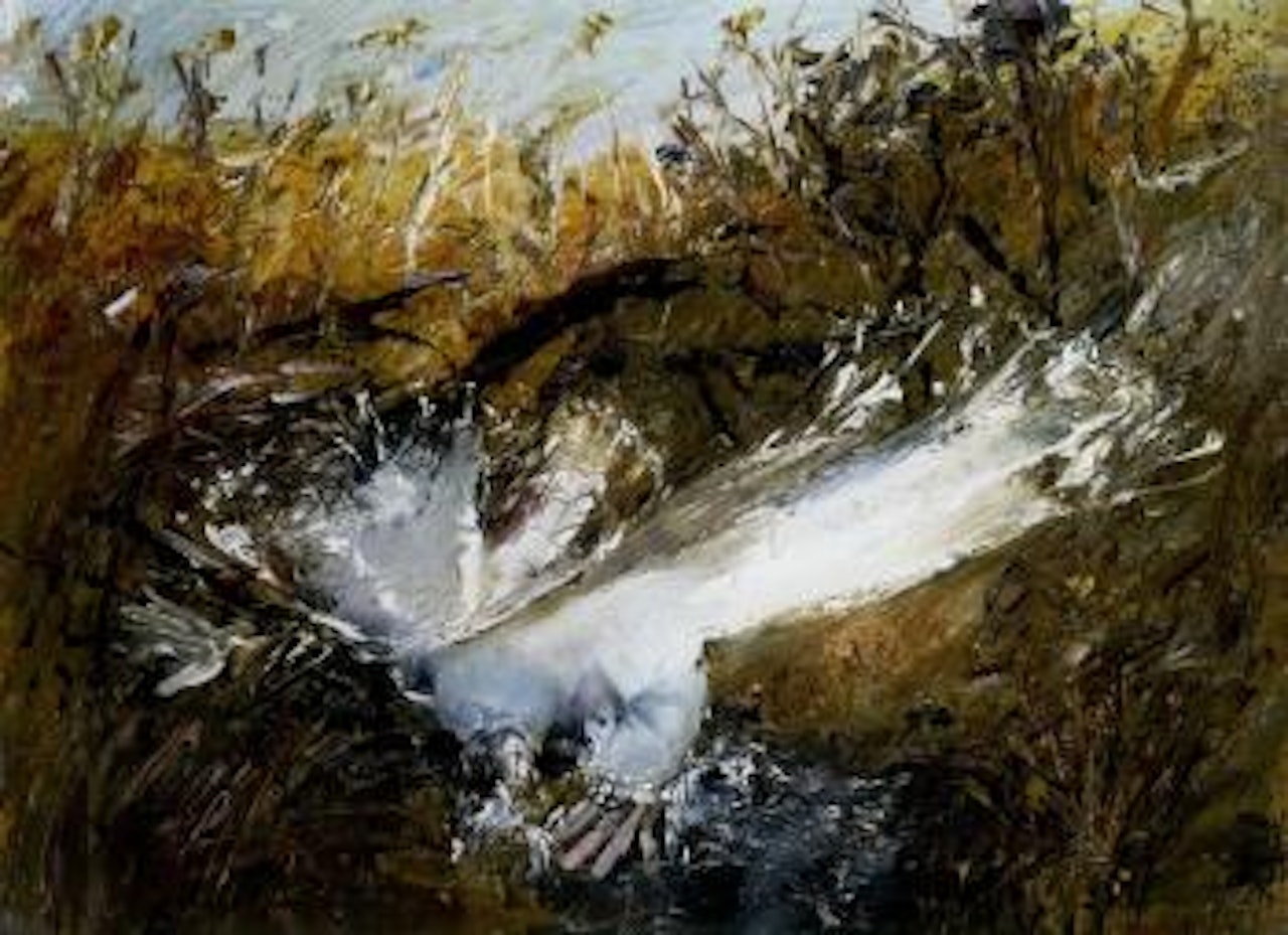 Bride by a stream by Arthur Merric Bloomfield Boyd