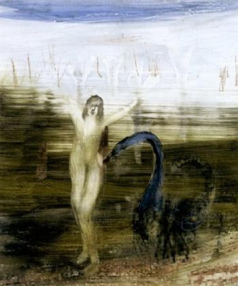 Leda and the Swan by Sidney Nolan