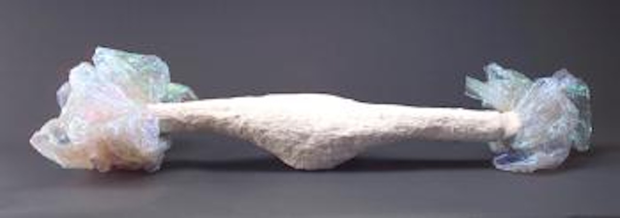 1st test work by Lynda Benglis