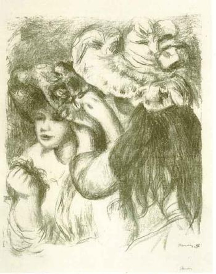 Chapeau epingle by Pierre-Auguste Renoir