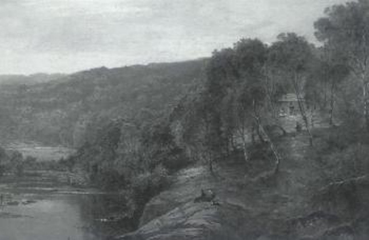 Slugwy, below Capel Curig by Benjamin Williams Leader