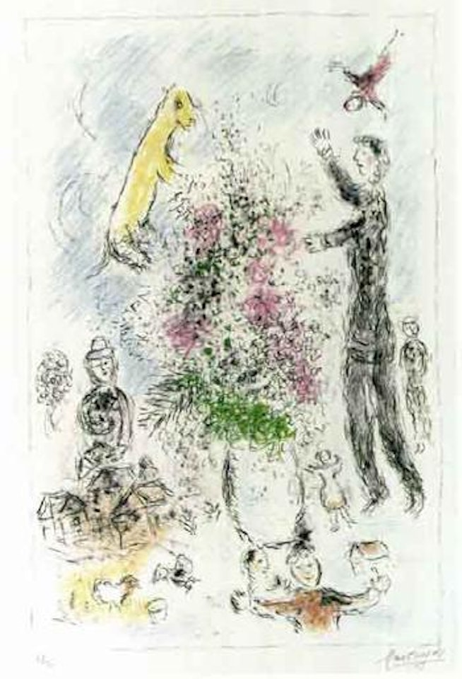 Lilac by Marc Chagall