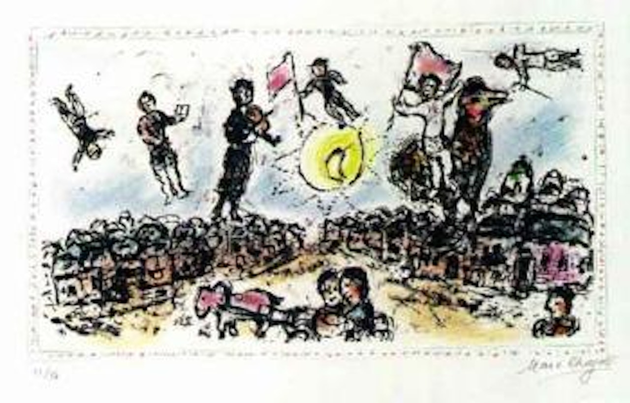 Celebration by Marc Chagall
