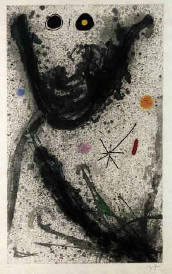 Le puisatier by Joan Miró